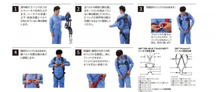 安全帯・墜落制止用器具